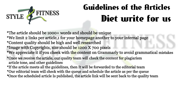 Diet write for us