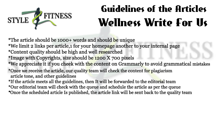 wellness write for us